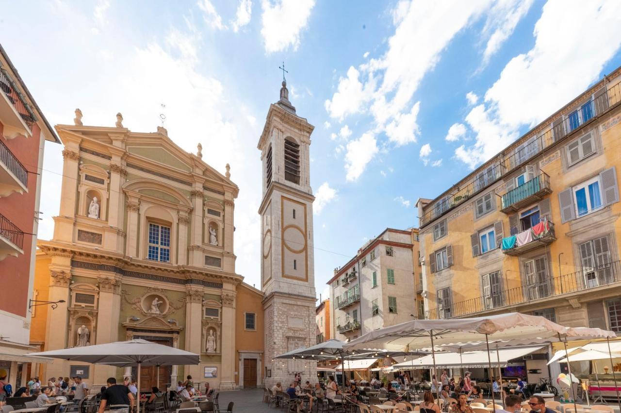 Spacious And Bright Flat Close To The Beach : Heart Of Old Nice Eksteriør bilde
