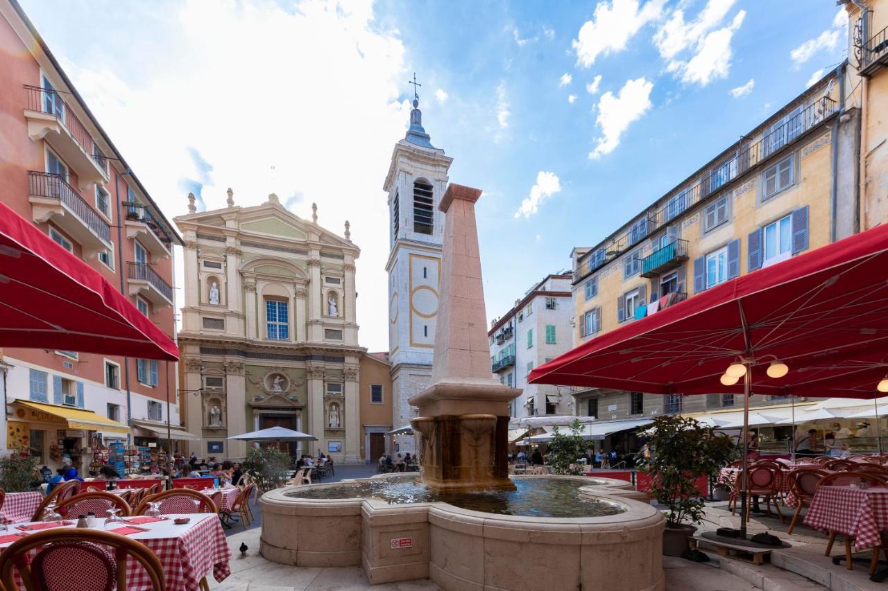 Spacious And Bright Flat Close To The Beach : Heart Of Old Nice Eksteriør bilde