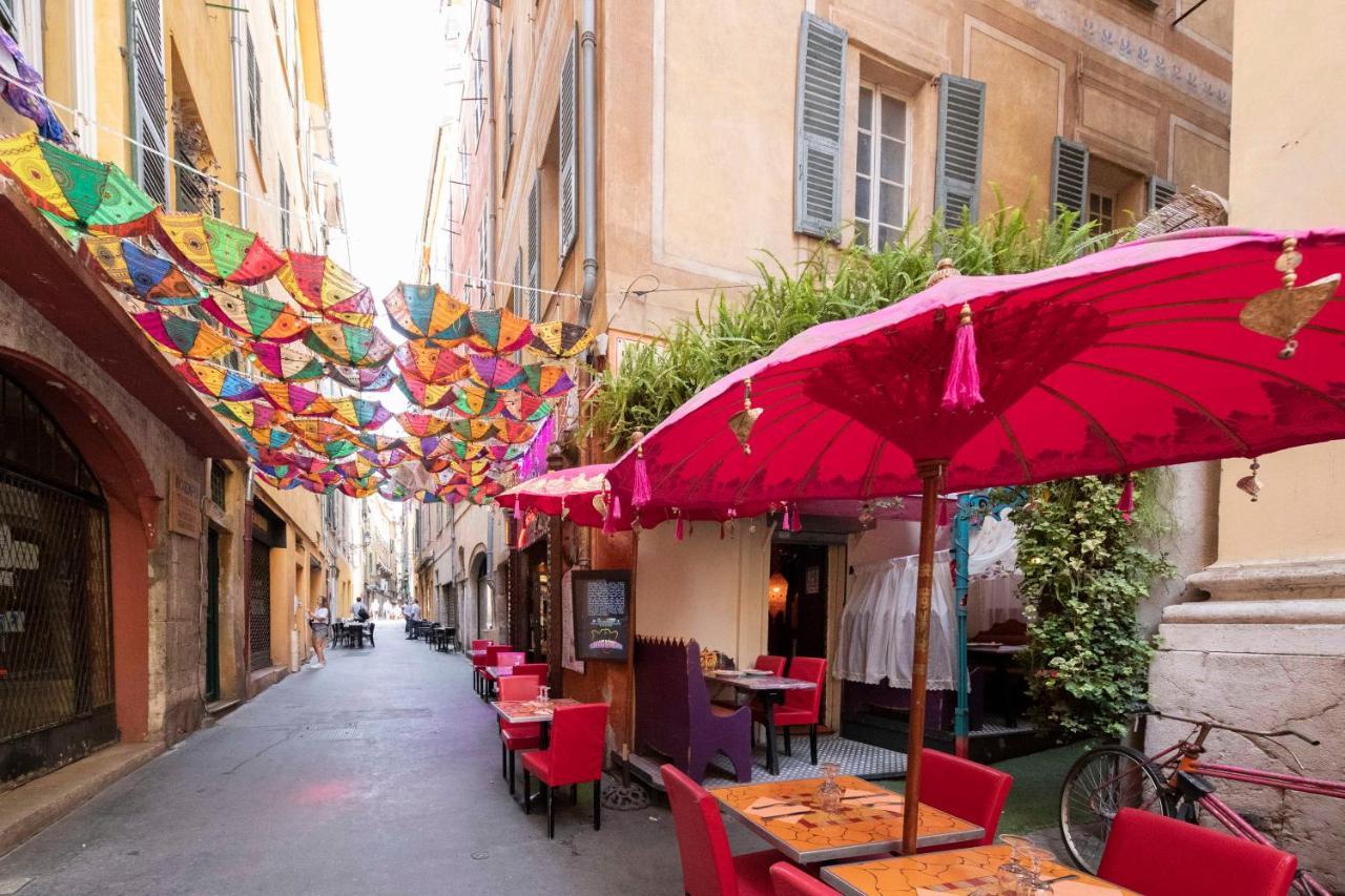 Spacious And Bright Flat Close To The Beach : Heart Of Old Nice Eksteriør bilde