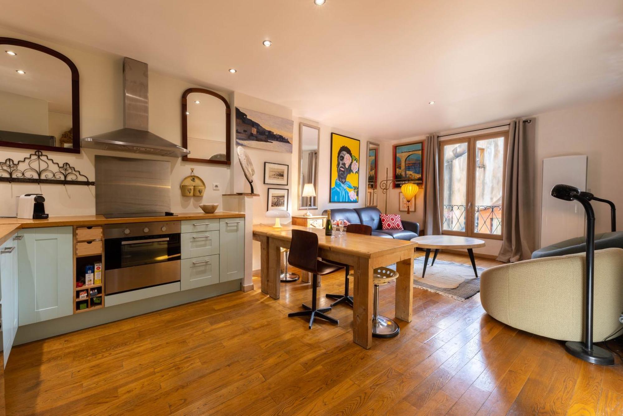 Spacious And Bright Flat Close To The Beach : Heart Of Old Nice Eksteriør bilde